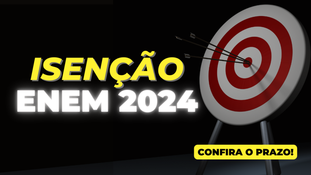 enem isenção 2024 prova de graça