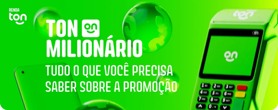 ton milionario maquininha cupom