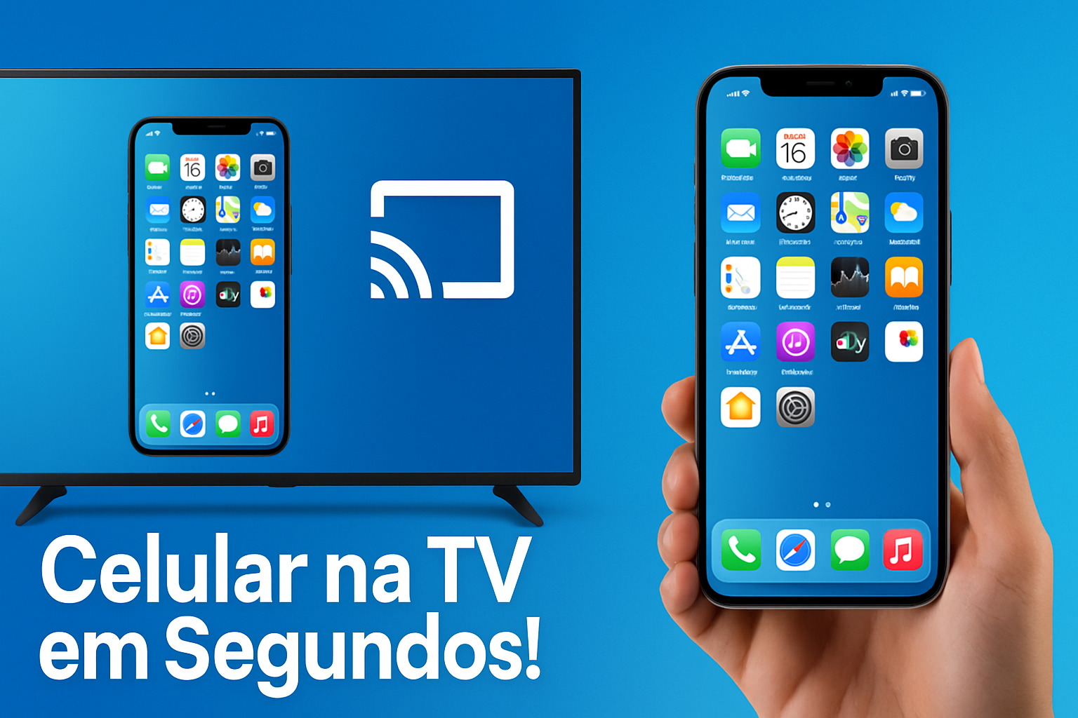 Espelhar a Tela do Celular na TV: Truque Simples e Sem Fio! 📺 - CANAL ...