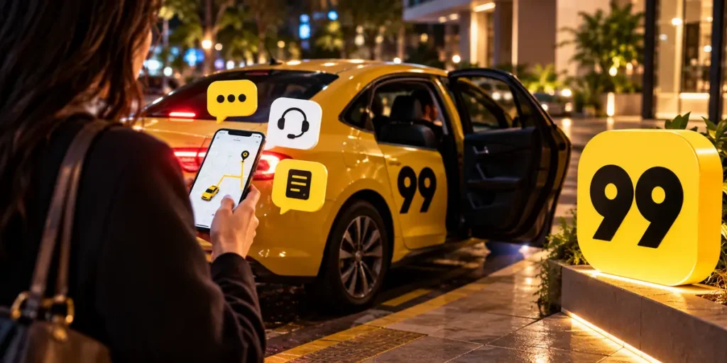 99 contato suporte passageiro