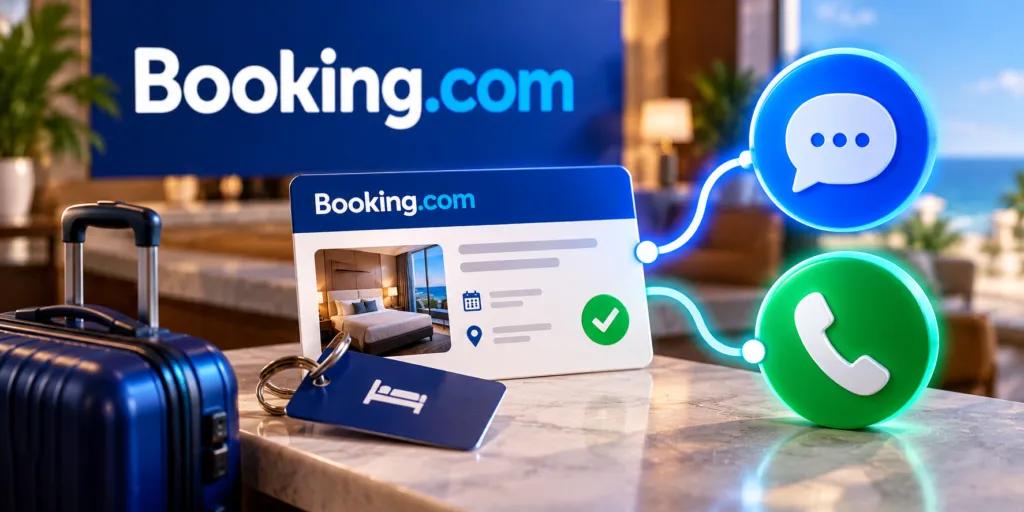 Booking contato telefone atendimento