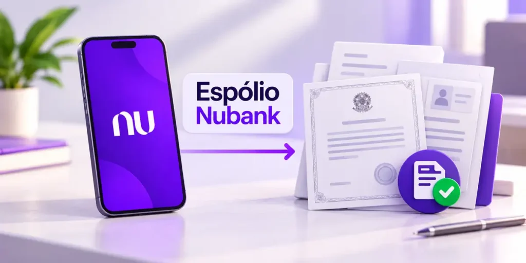 Informar falecimento nubank