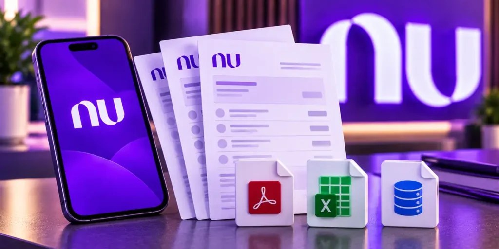 Nubank extrato 3 meses pdf csv ofx