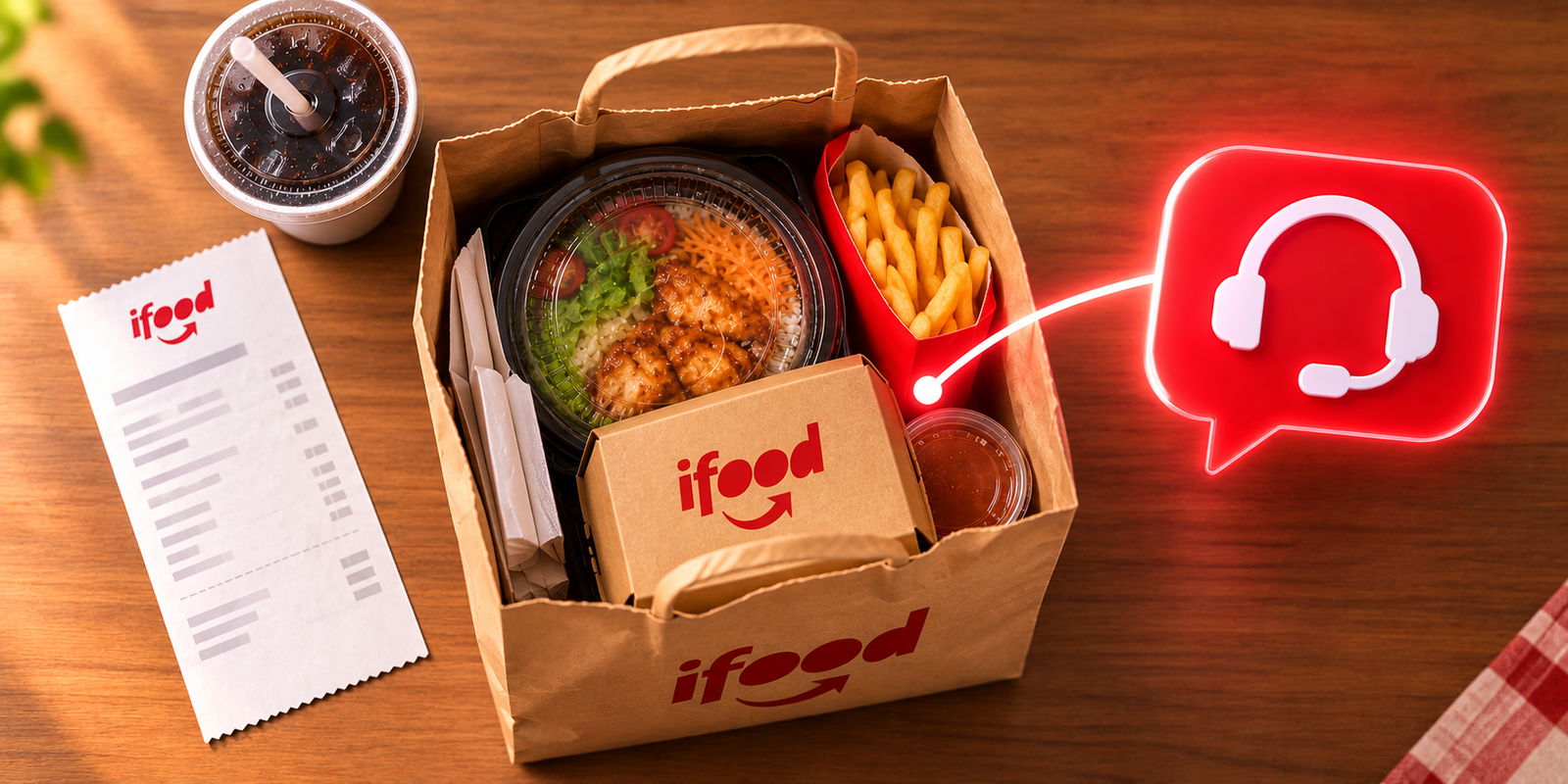 Ifood ajuda pedido especifico
