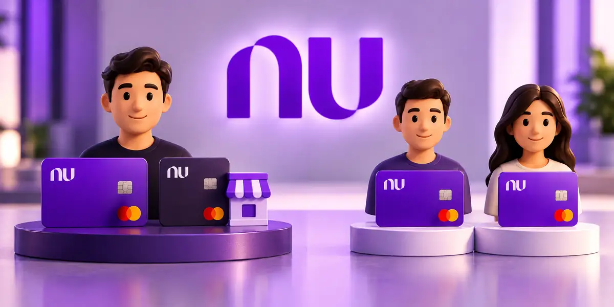 Nubank pf pj dois cpfs