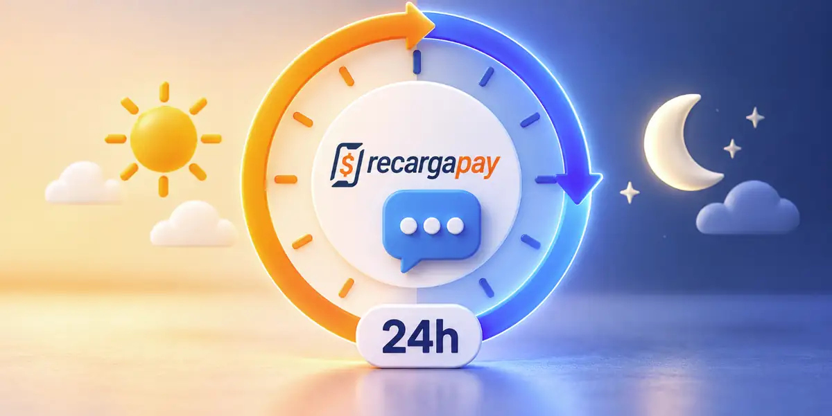 Recargapay suporte digital 24h