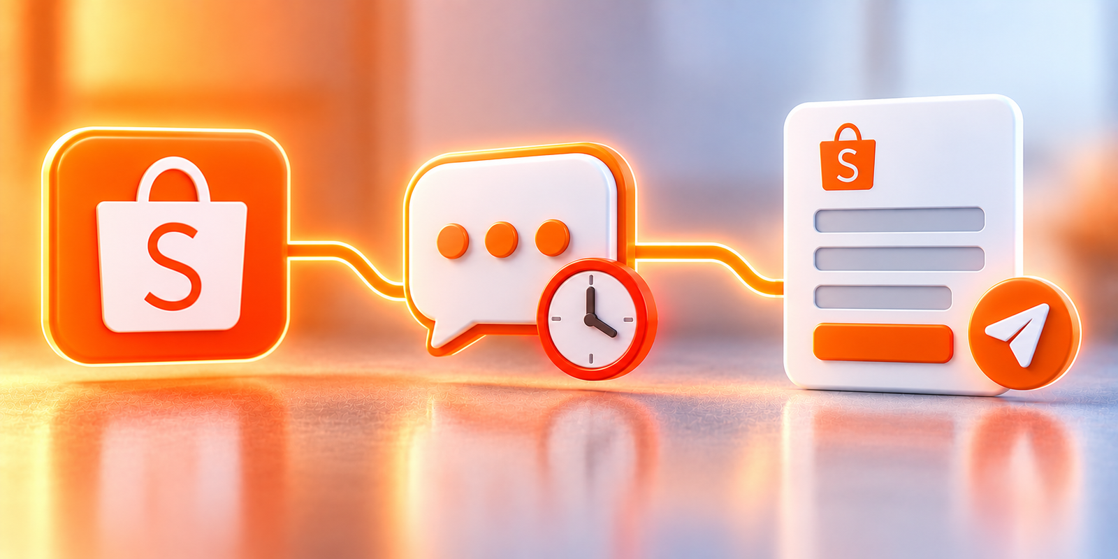 Shopee chat formulario atendimento
