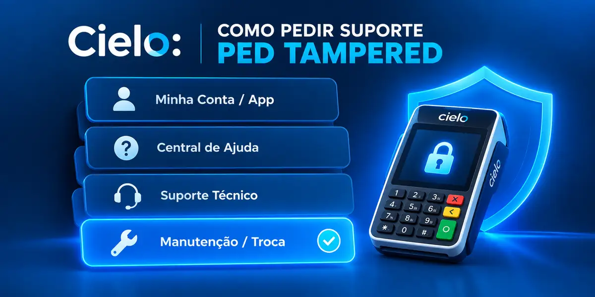Como pedir suporte cielo ped tampered
