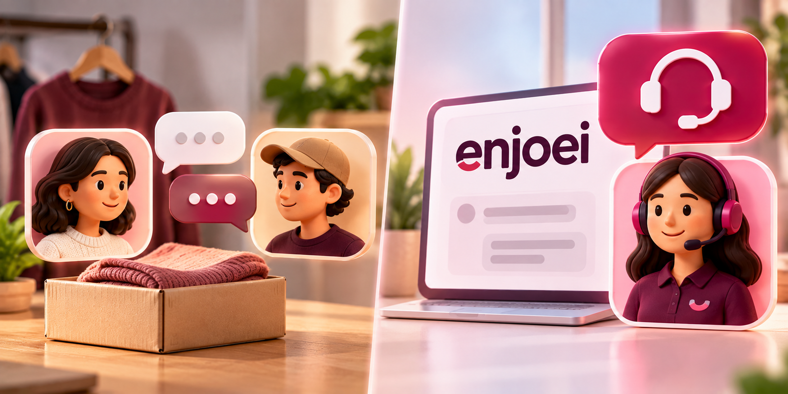 Enjoei chat vendedor nao suporte