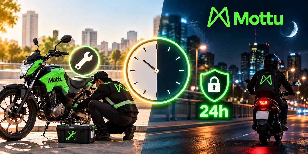 Mottu horarios suporte emergencia
