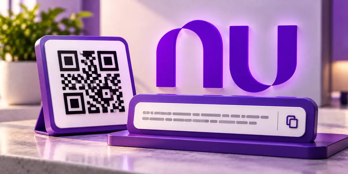 Nubank pix copia cola alternativa