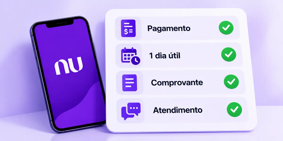 Boleto nubank nao caiu checklist