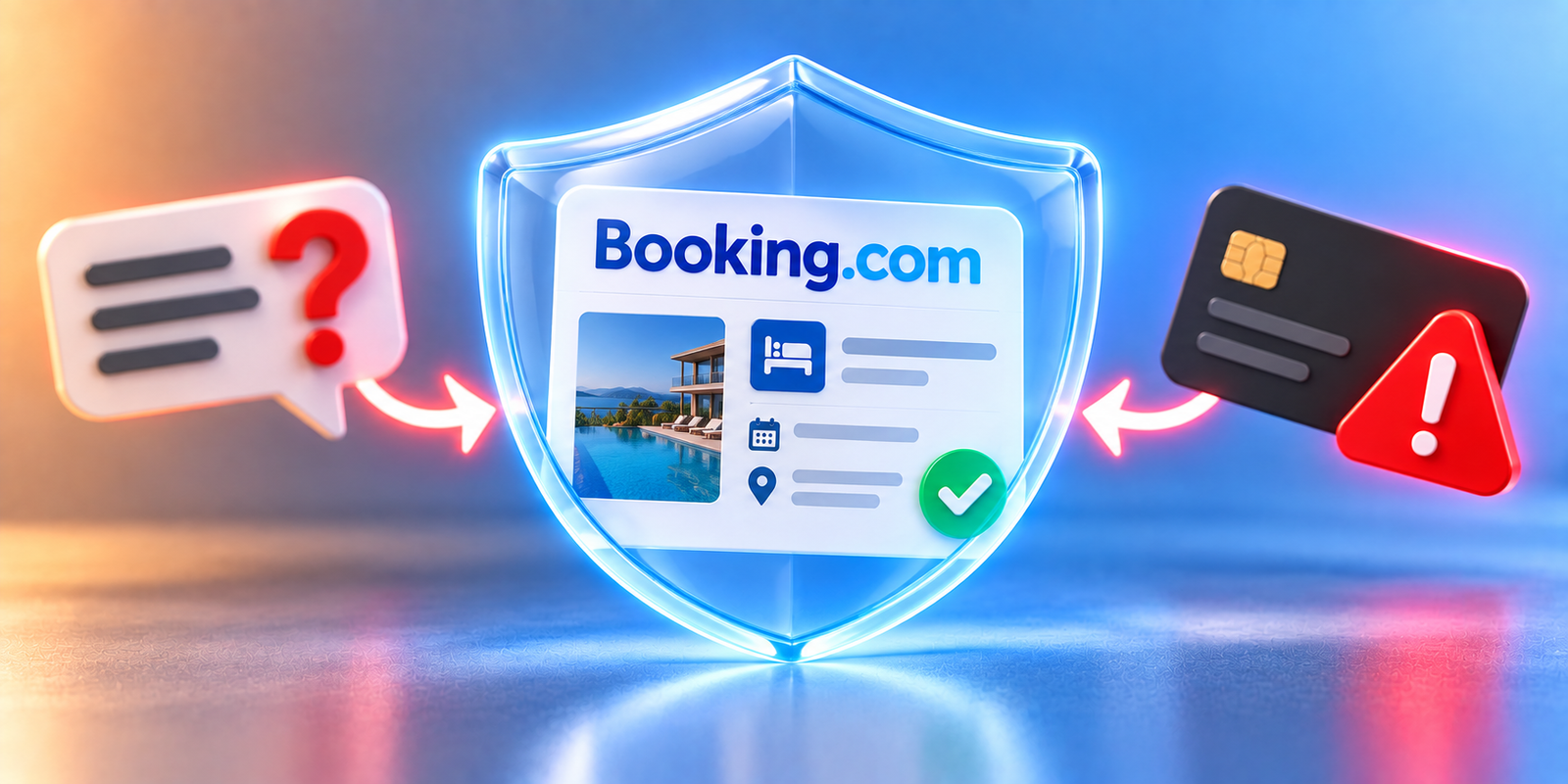 Booking golpe pagamento contato oficial
