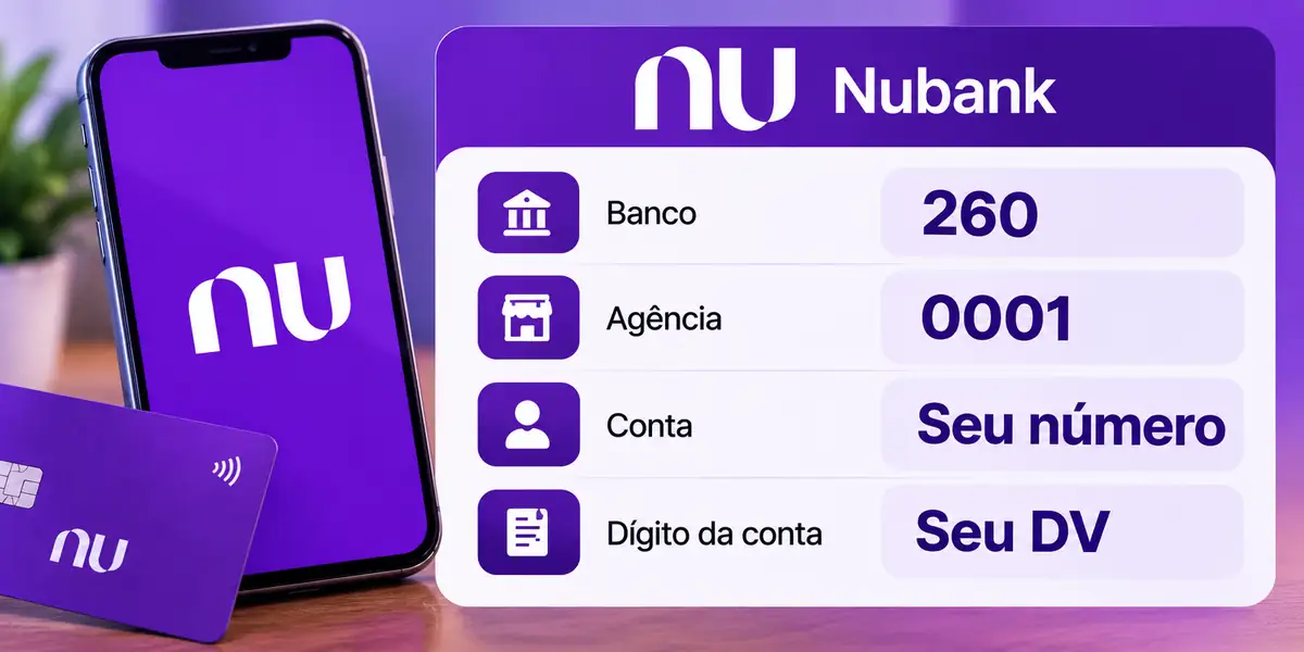 Dados bancarios nubank resumo