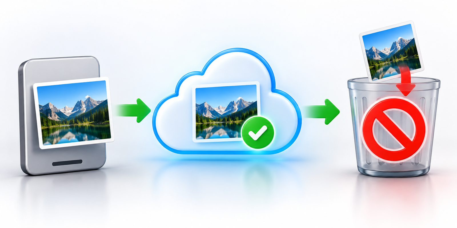 Google fotos nao apagar antes backup