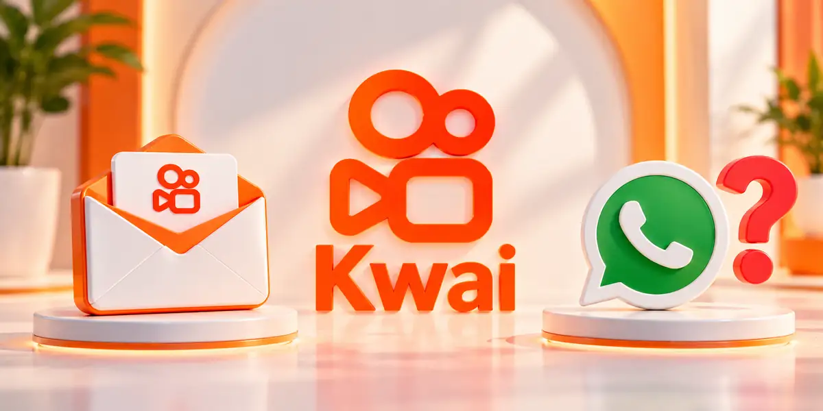 Kwai sem whatsapp geral suporte