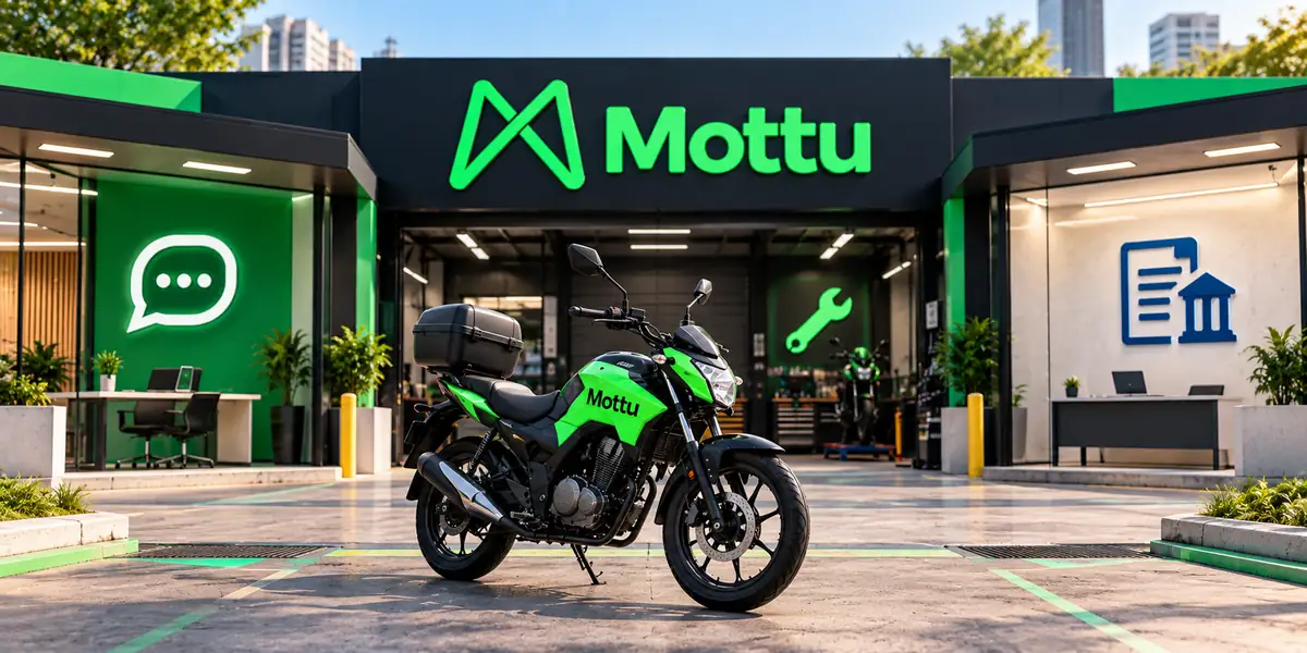 Mottu resumo canais suporte