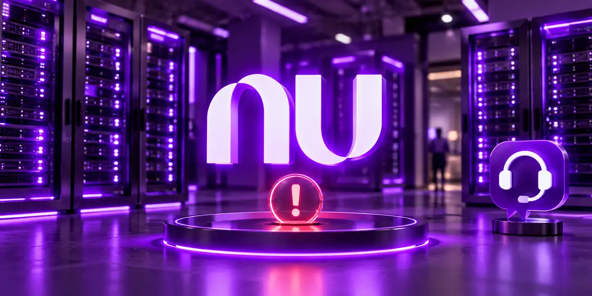 Nubank instabilidade ou suporte