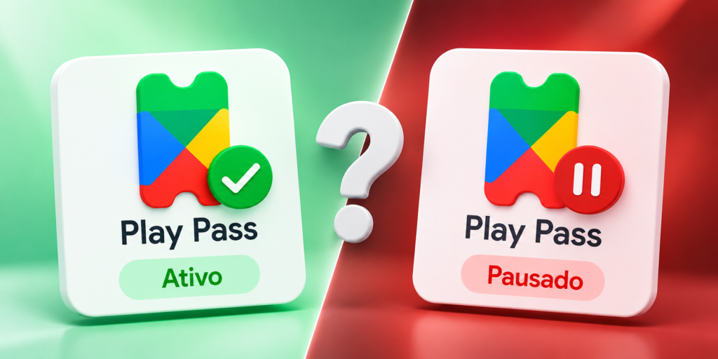 Play pass pausado assinatura ativa