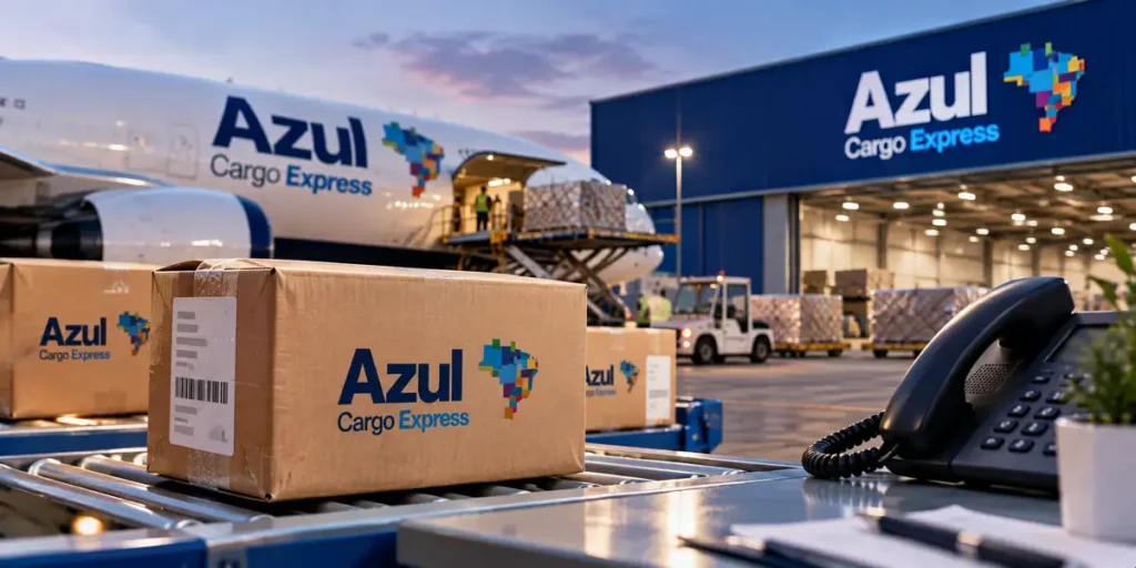 Azul cargo express contato