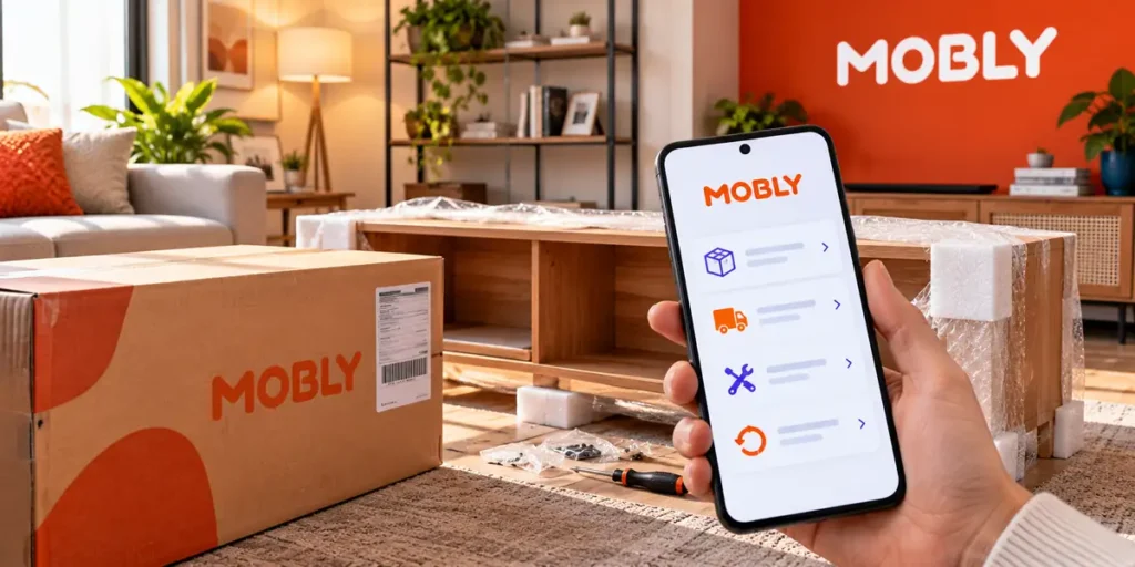 Mobly contato entrega montagem
