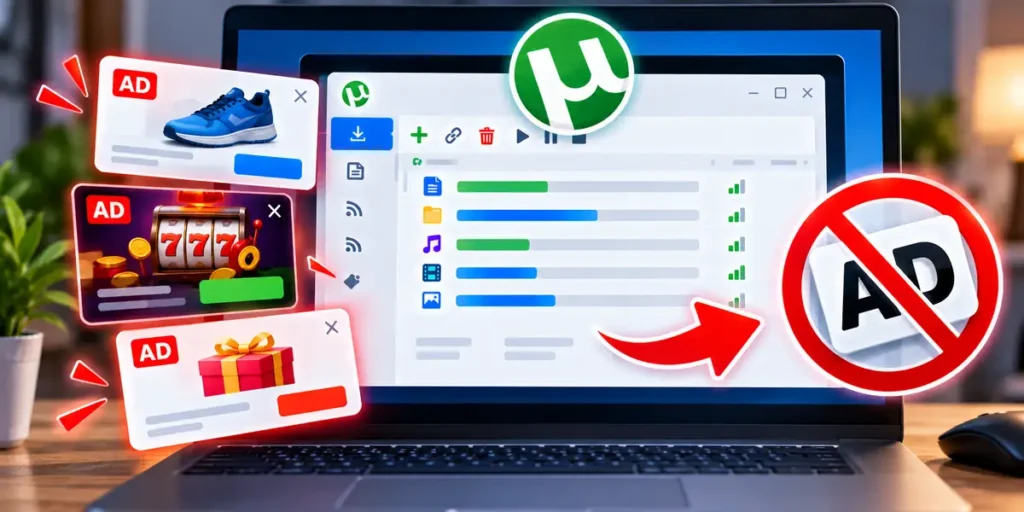 Tirar propagandas utorrent