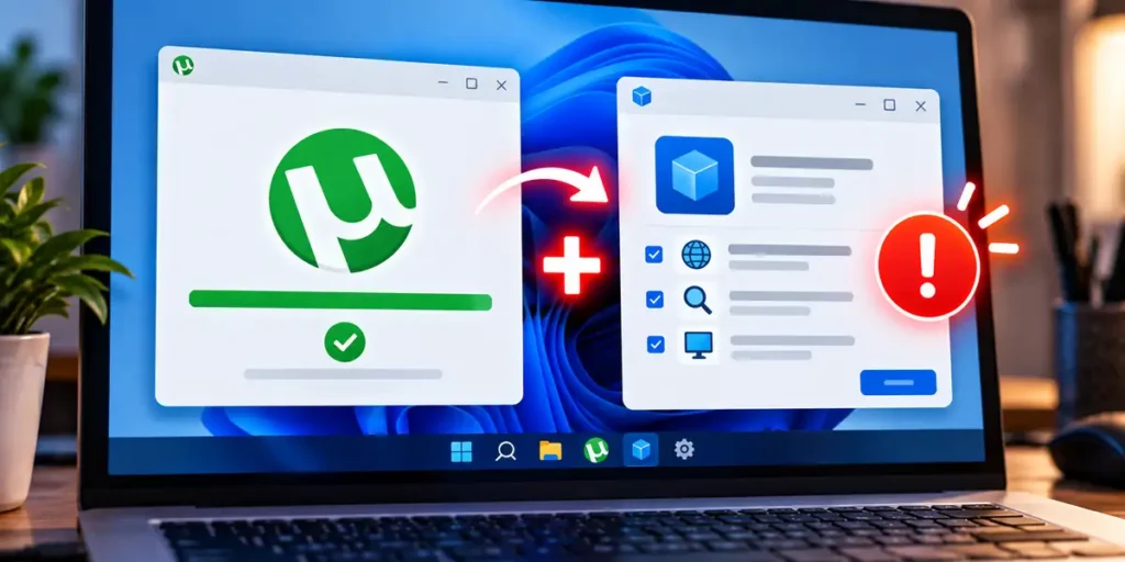 Utorrent programa extra instalado