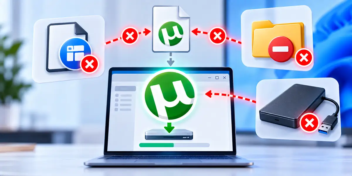 Causas writetodisk utorrent