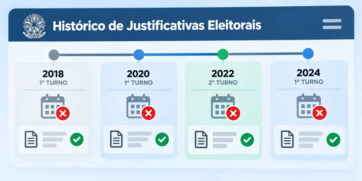 Historico justificativas eleitorais