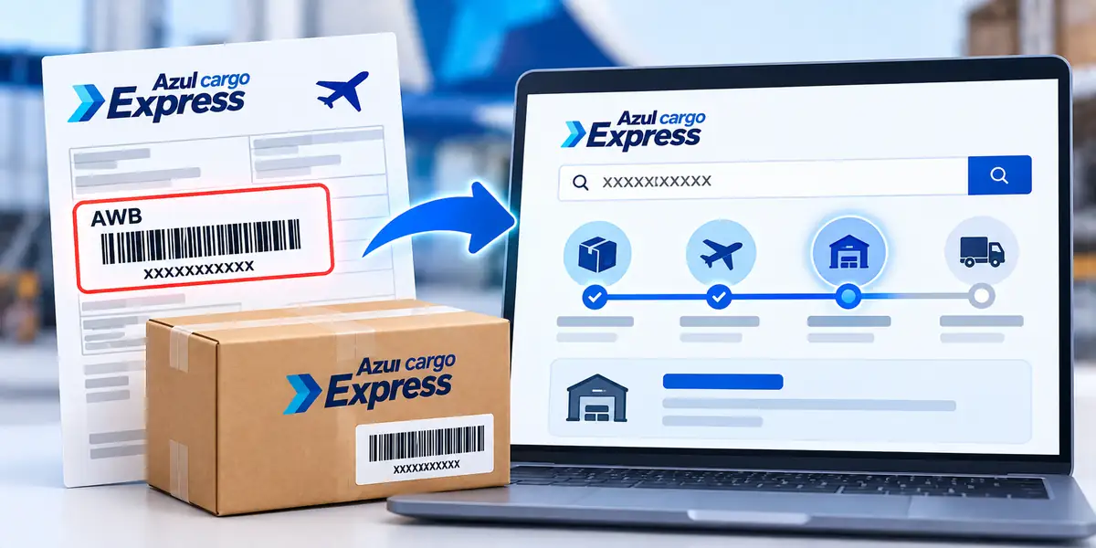 Rastreamento azul cargo awb