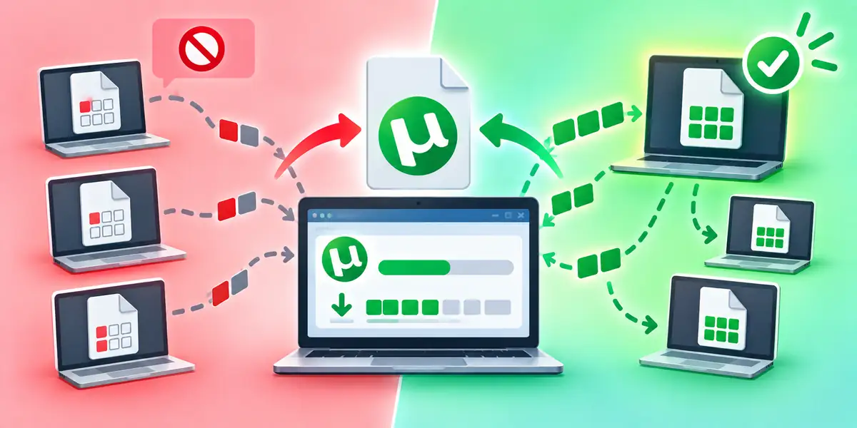 Utorrent seeds peers download