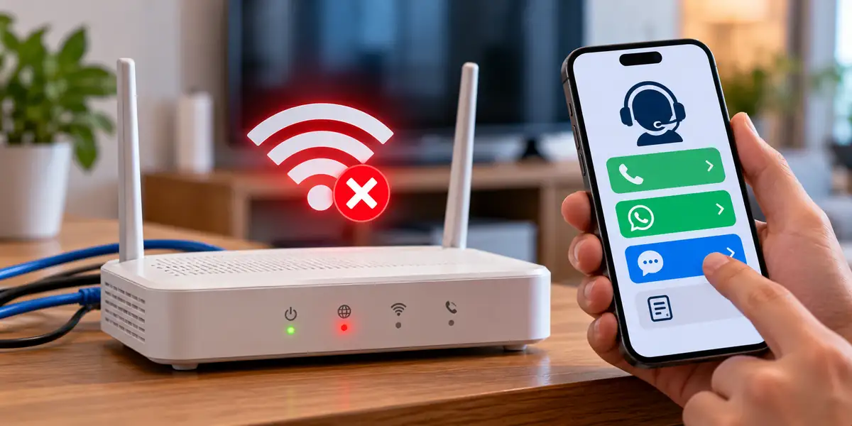 Vero internet suporte tecnico