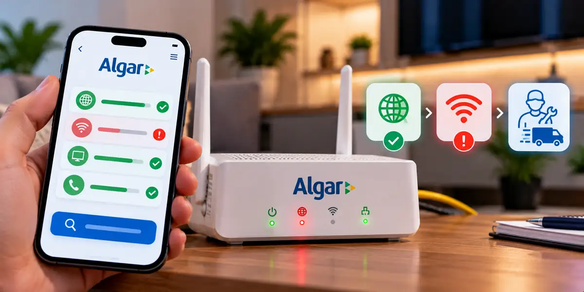 Algar diagnostico suporte tecnico