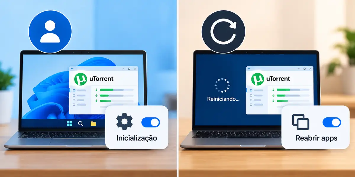 Diagnostico utorrent abre apos login