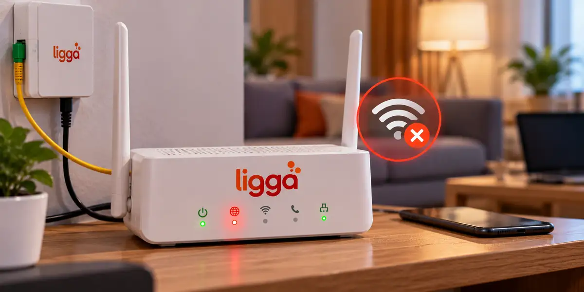Ligga internet sem sinal