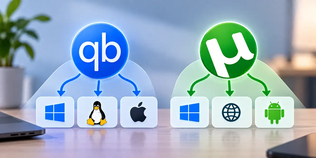 Qbittorrent utorrent plataformas