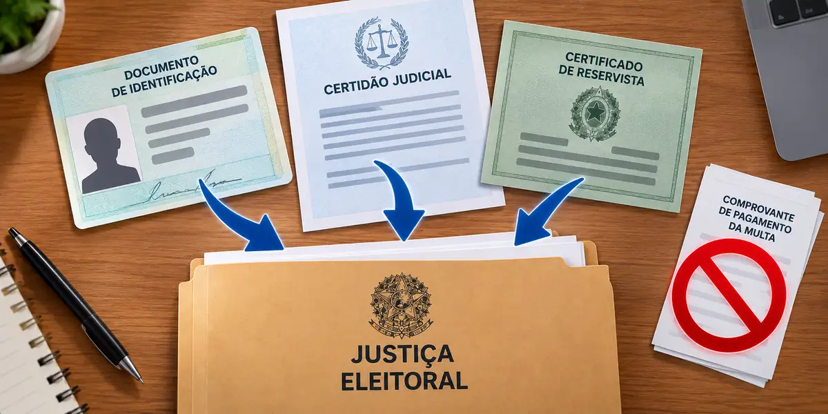 Documentos para regularizar suspensao