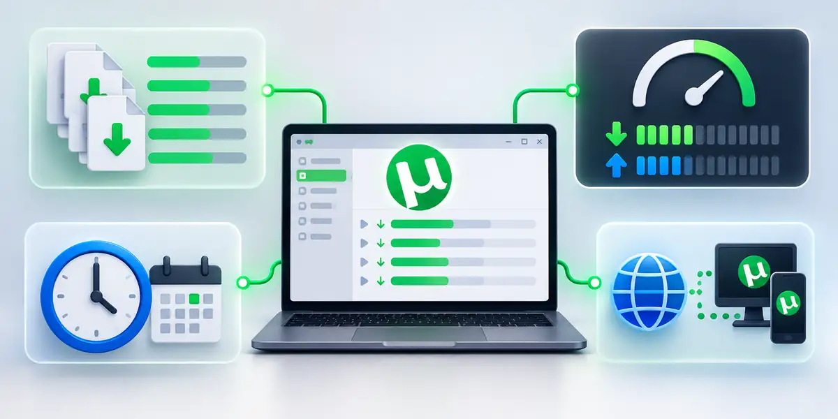 Recursos avancados utorrent classic