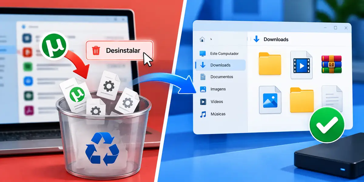 Utorrent programa vs downloads